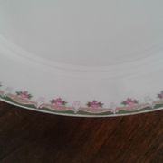 Dish rond creux, porcelain limoges