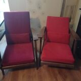 Fauteuils croisière teck