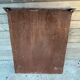 Antique wooden wall shelf