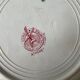 Set of 3 flat plates Iron Earth Wolf Mill & Hamage model Athens