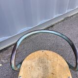 Paire de chaises enfants de bureau ancien