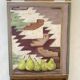 “Still life with pears” by Liliane Mallet-Hecq Oil on panel.