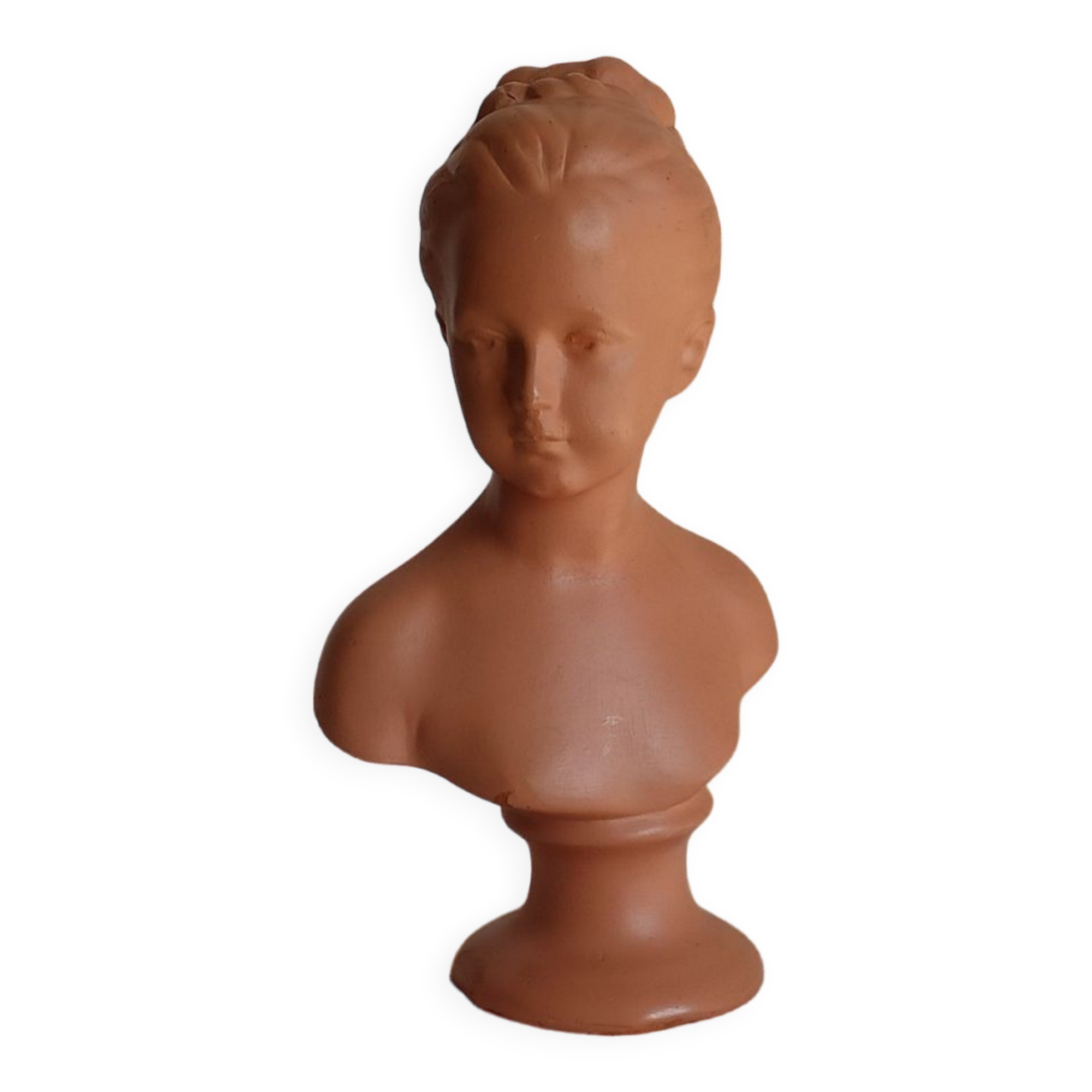 Bust Louise terracotta