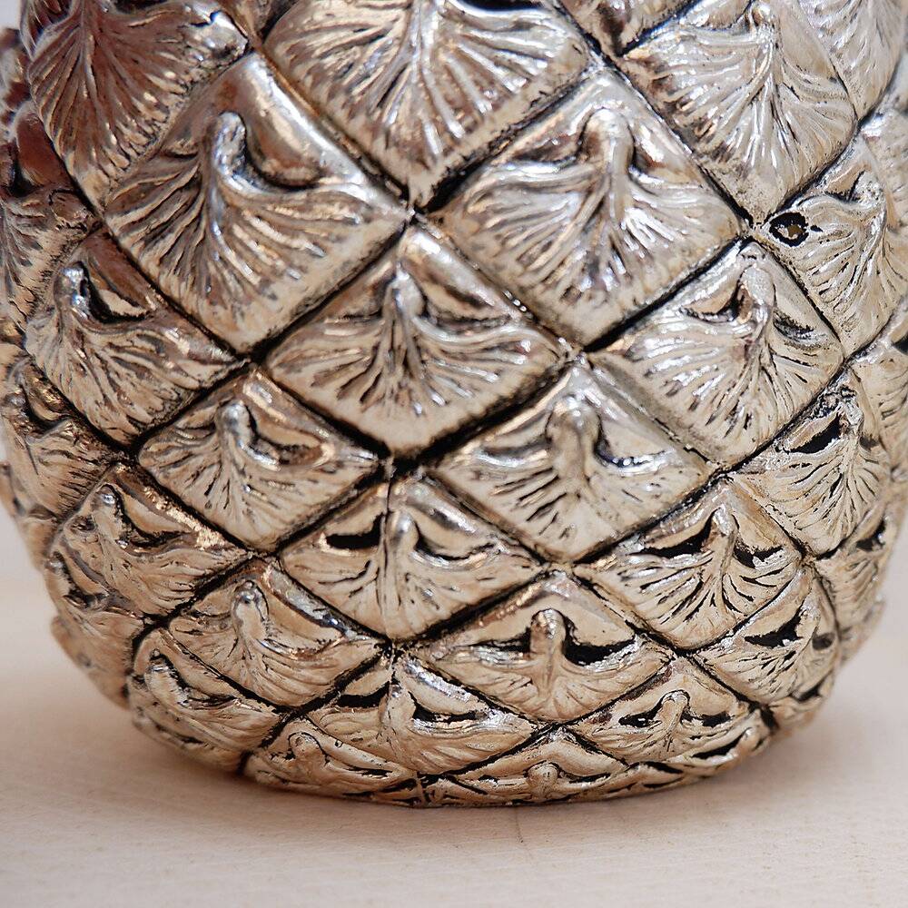 Italian pineapple ice bucket by Mauro Manetti for Fonderia D'arte Firenze - 1970
