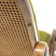 Beech rocking chair with caning, Fischel, Vienna, 1930