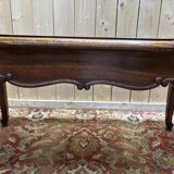 Table à manger en noyer de style Louis XV