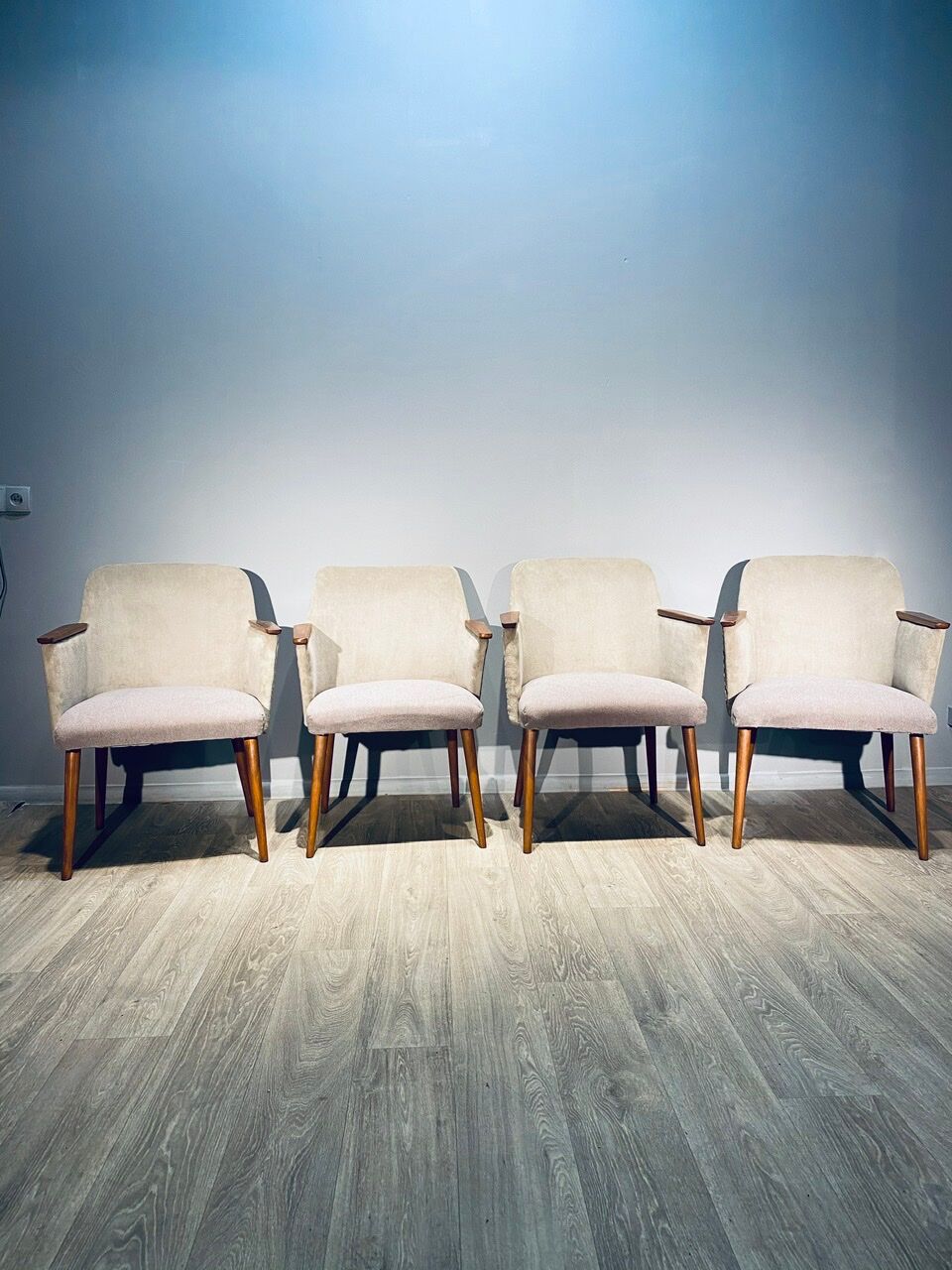 set of four Oskar Schäfner vintage Germany