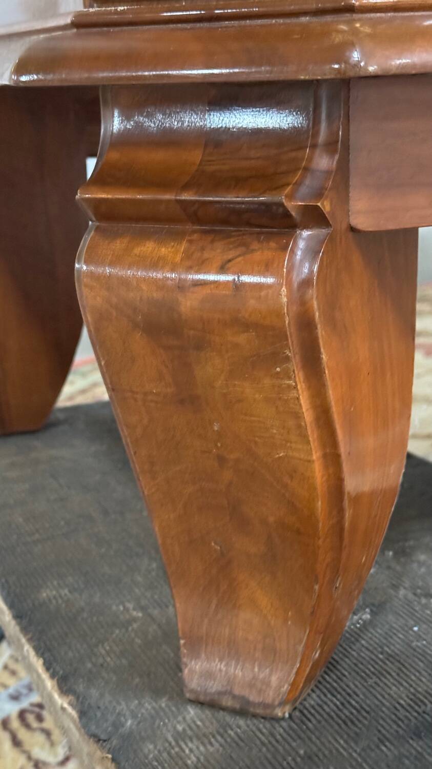 Mahogany and burl enfilade 1950/60