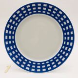 6 Guy Degrenne porcelain plates.