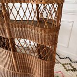 Rattan and wicker bar from the 50s/60s