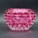 Rare vase rose Barovier e Toso Bugnato