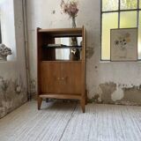 1960s oak storage unit