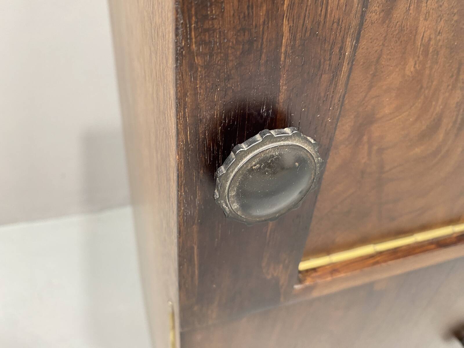 Fully renovated mid century cabinet with build-in turntable, Germany, 1950´s