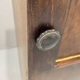 Fully renovated mid century cabinet with build-in turntable, Germany, 1950´s