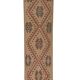 Vintage Turkish hallway rug 50x455 cm