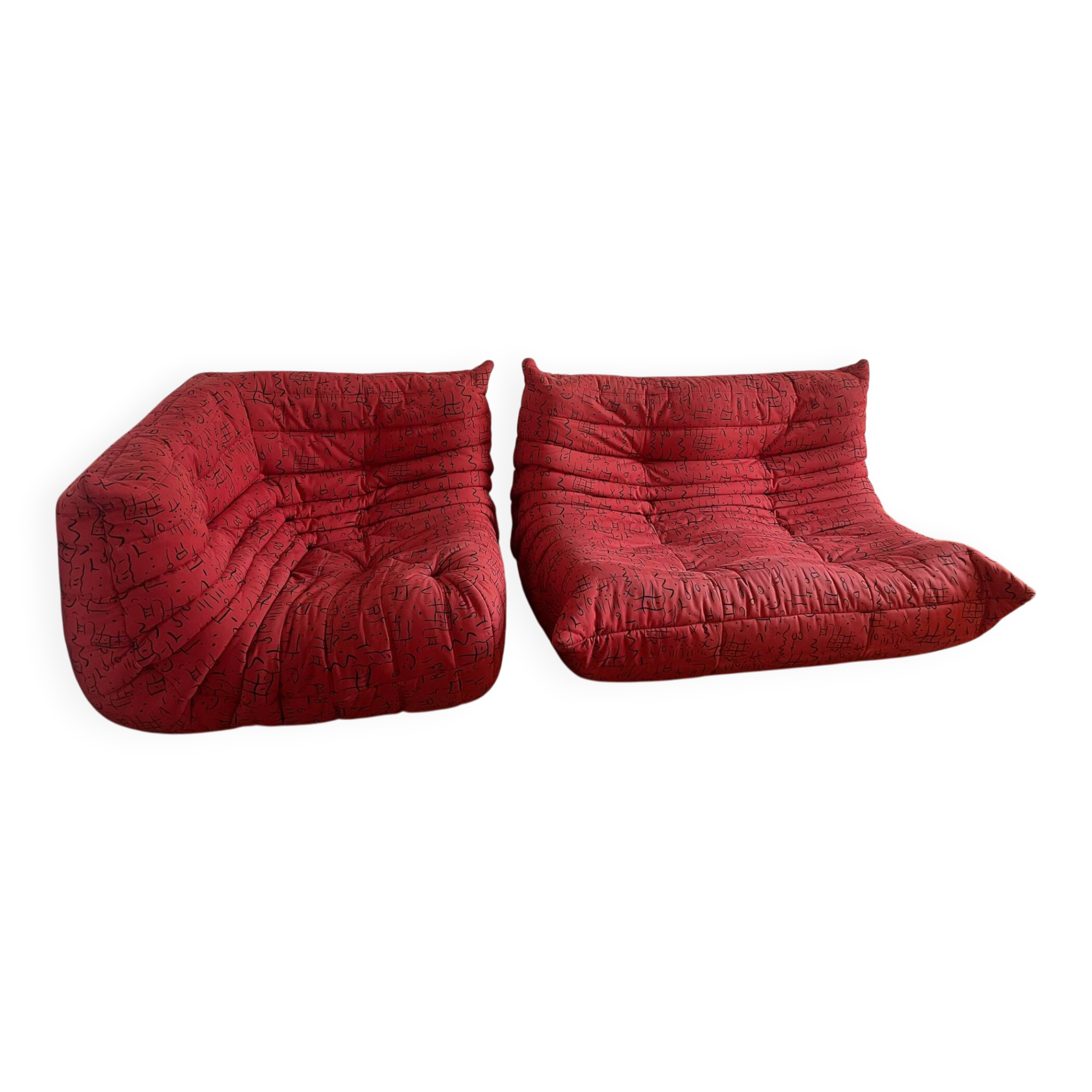 1993 Ligne Roset Togo 2-Seater & Corner Set – 20th Anniversary