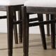 Set of 4 modernist chairs in oak and bouclé fabric, 1940