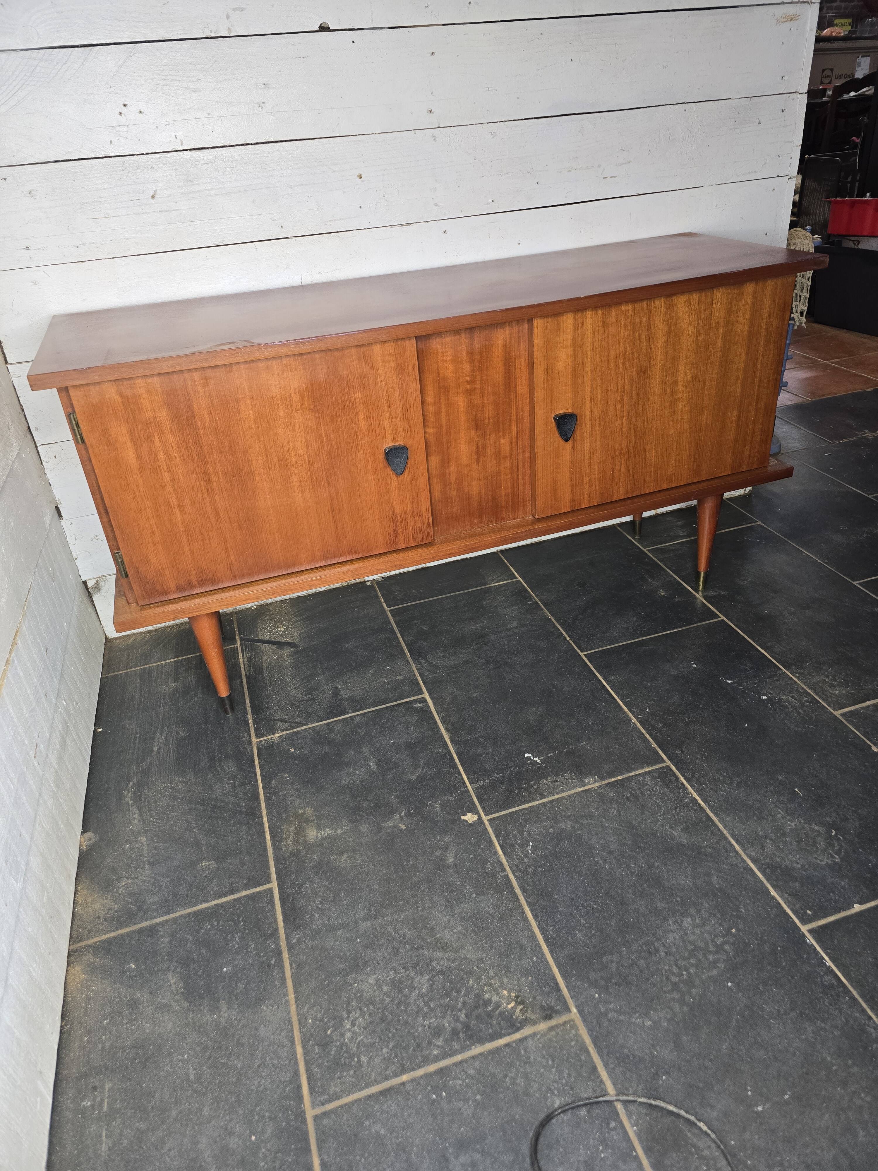 Vintage teak sideboard from the 60s