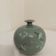 Vase céladon en porcelaine ancien traditionnel coréen