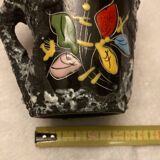 Set of 2 vintage lava stone mugs