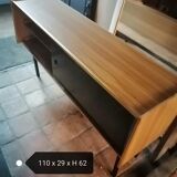 Side board with sliding doors