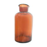 Amber apothecary flask