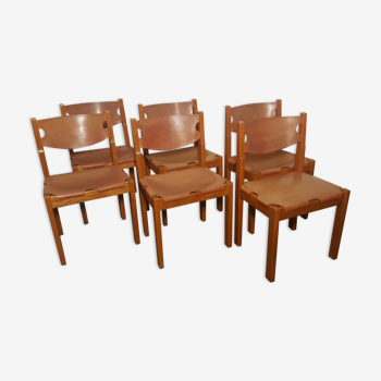 Set of 6 chairs 70