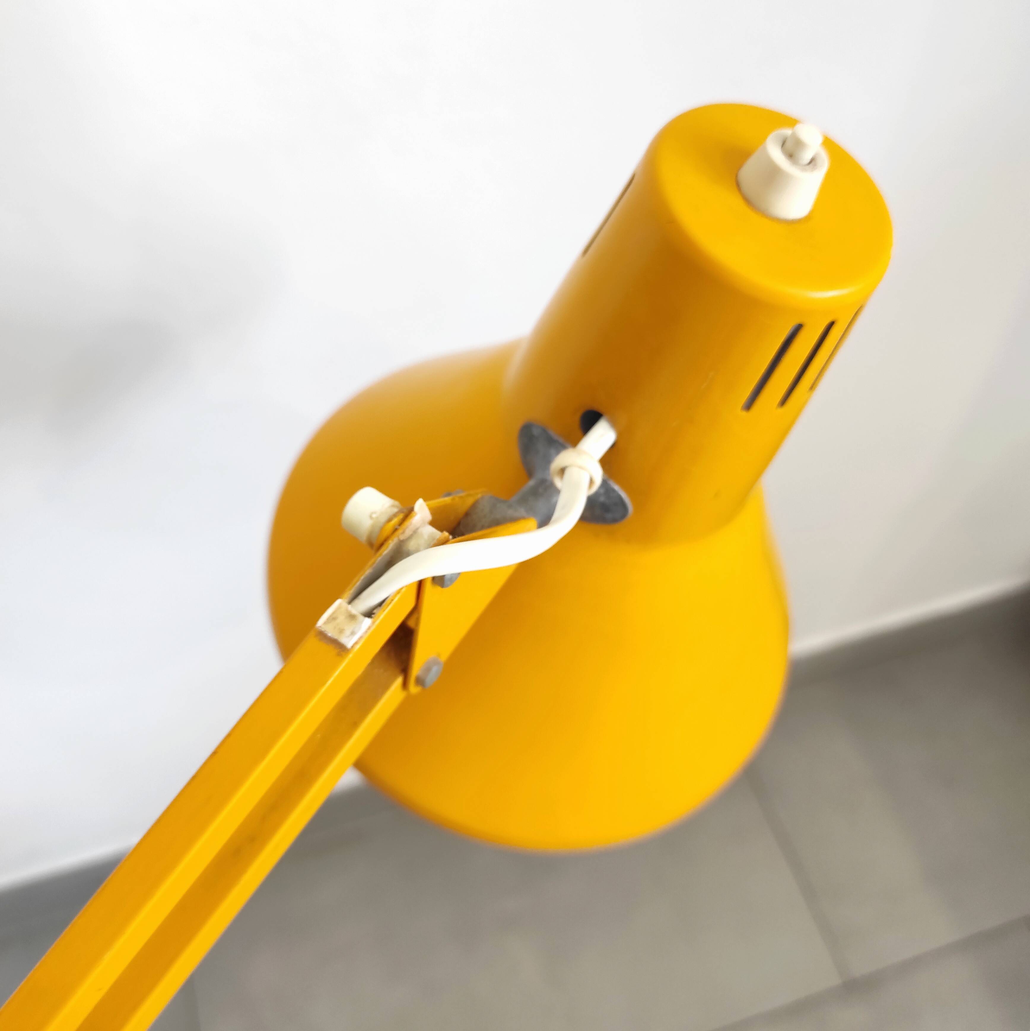 Yellow Twist Lamp, 1980