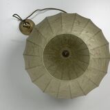 Mid-Century Space Age Cocoon Hanging Pendant Lamp in the style of Achille Castiglioni, 1960s