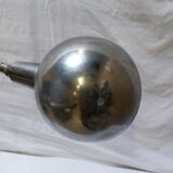 Old workshop lamp with ball reflector vice, 50s
