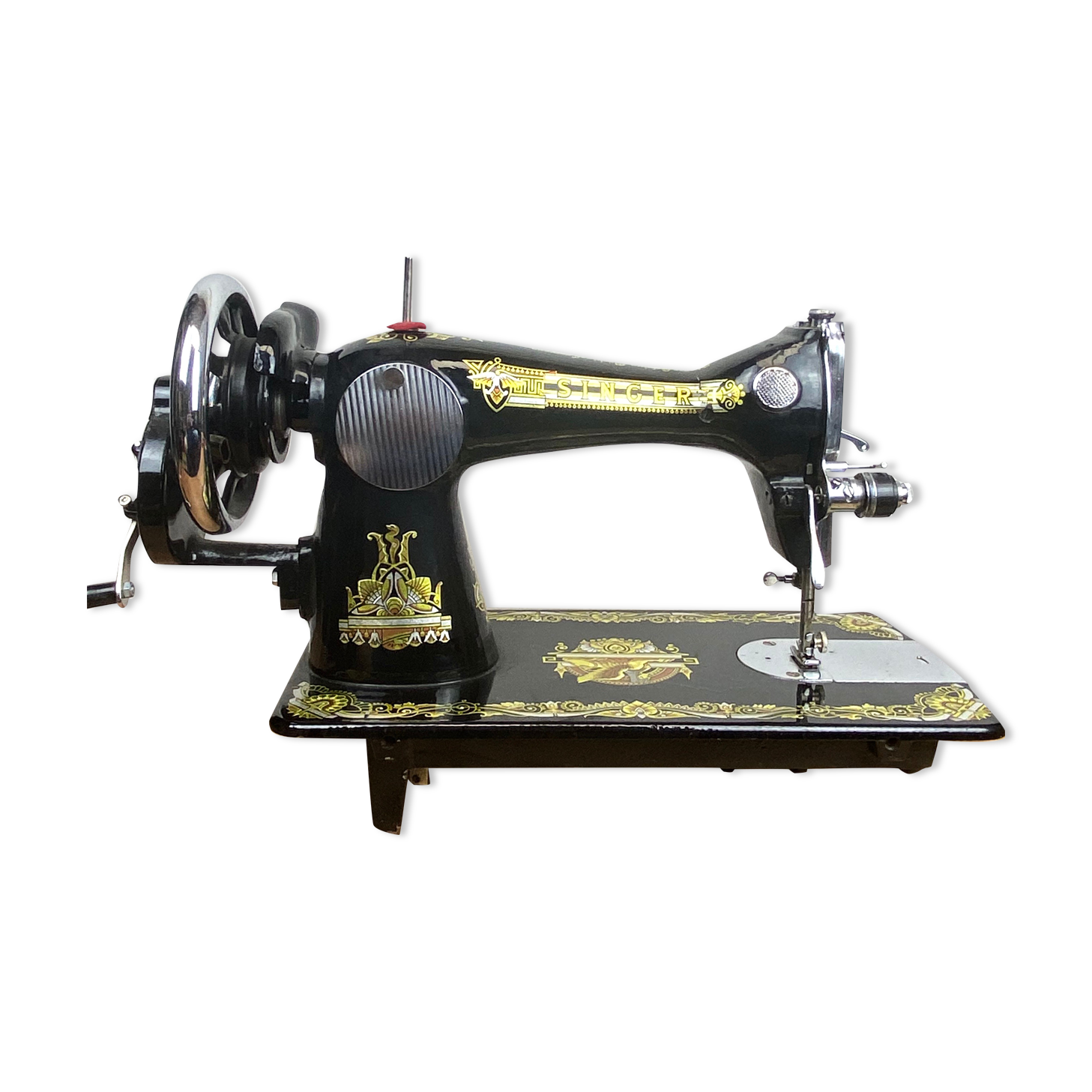 Singer - old sewing machine very decorative and functional