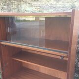 Vintage teak secretary with 3 drawers