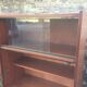 Vintage teak secretary with 3 drawers