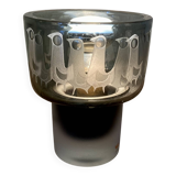 Large glass lamp "Scandinavian design 1950".