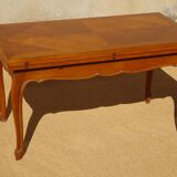 Coffee table, rises and opens, inspired by Albert Ducrot.