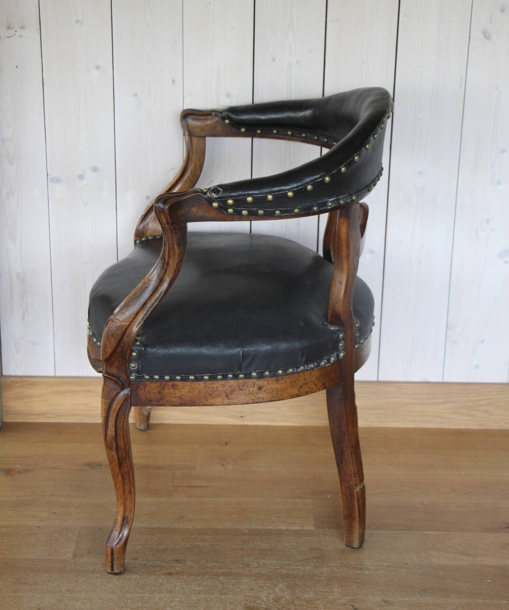 19th-century notary office armchair