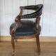 19th-century notary office armchair