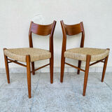 Danish teak chairs
