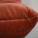 Coral corduroy Togo living room set by Michel Ducaroy for Ligne Roset, 1979, set of 5