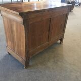 Louis Philippe period dresser in solid walnut