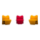 Multipla lounge chairs by Dillon & Wheeler for Kron Design, 1990s, set of 3