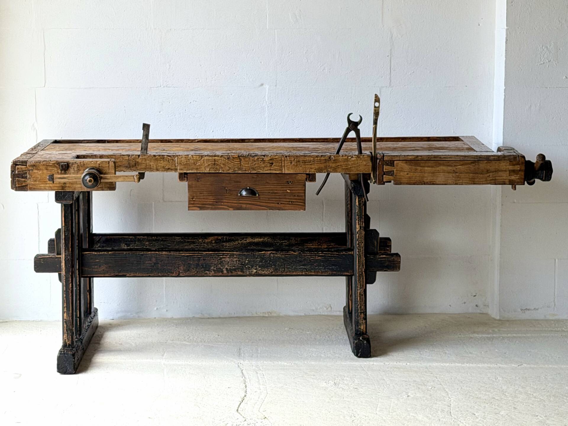 Antique Carpenters WorkBench
