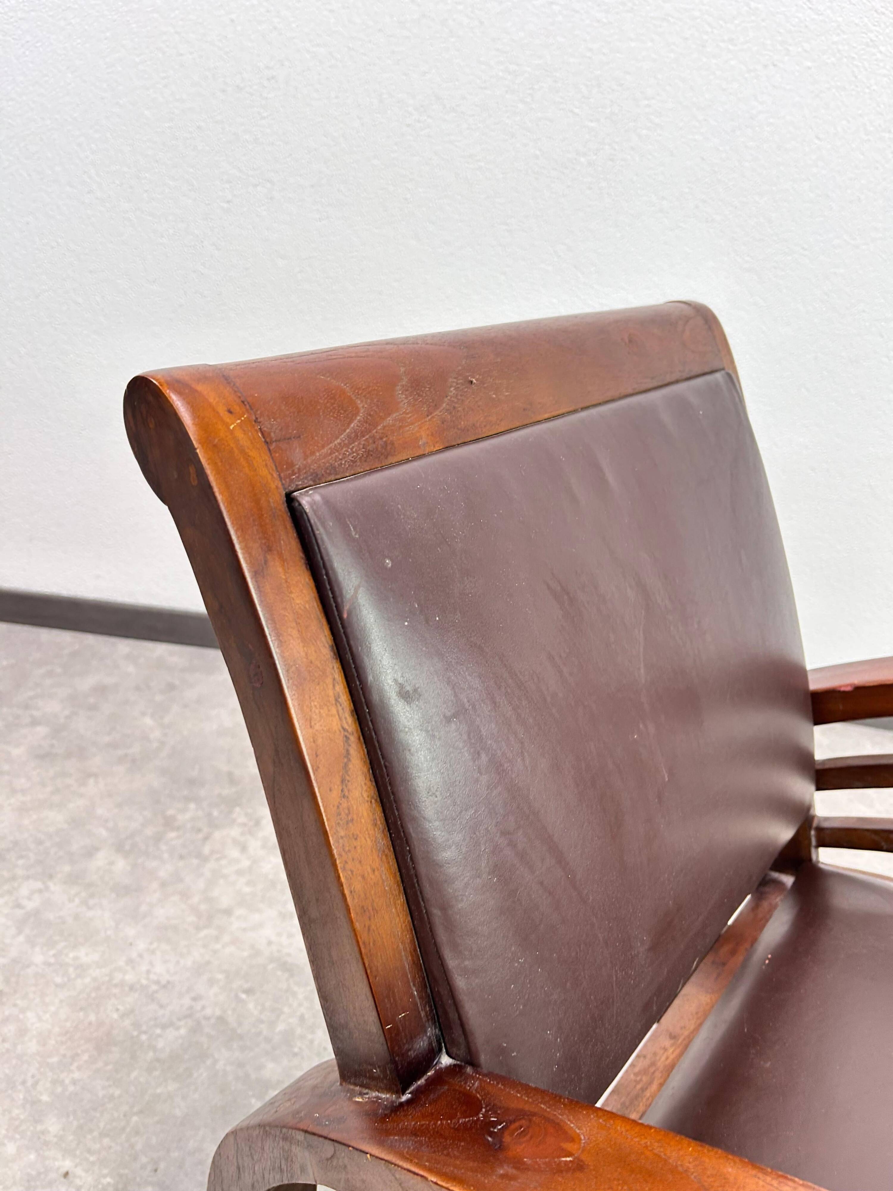 French Art Deco lounge chair