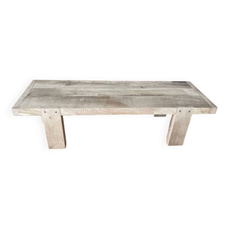 Table basse en chêne massif