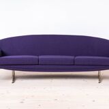 Johannes Andersen CAPRI Sofa for AB Trensums Fåtöljfabrik, Reupholstered in KVADRAT