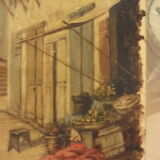 Painting on canvas alley Orientalist