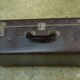 Old case, faux leather, vintage 40s-50s