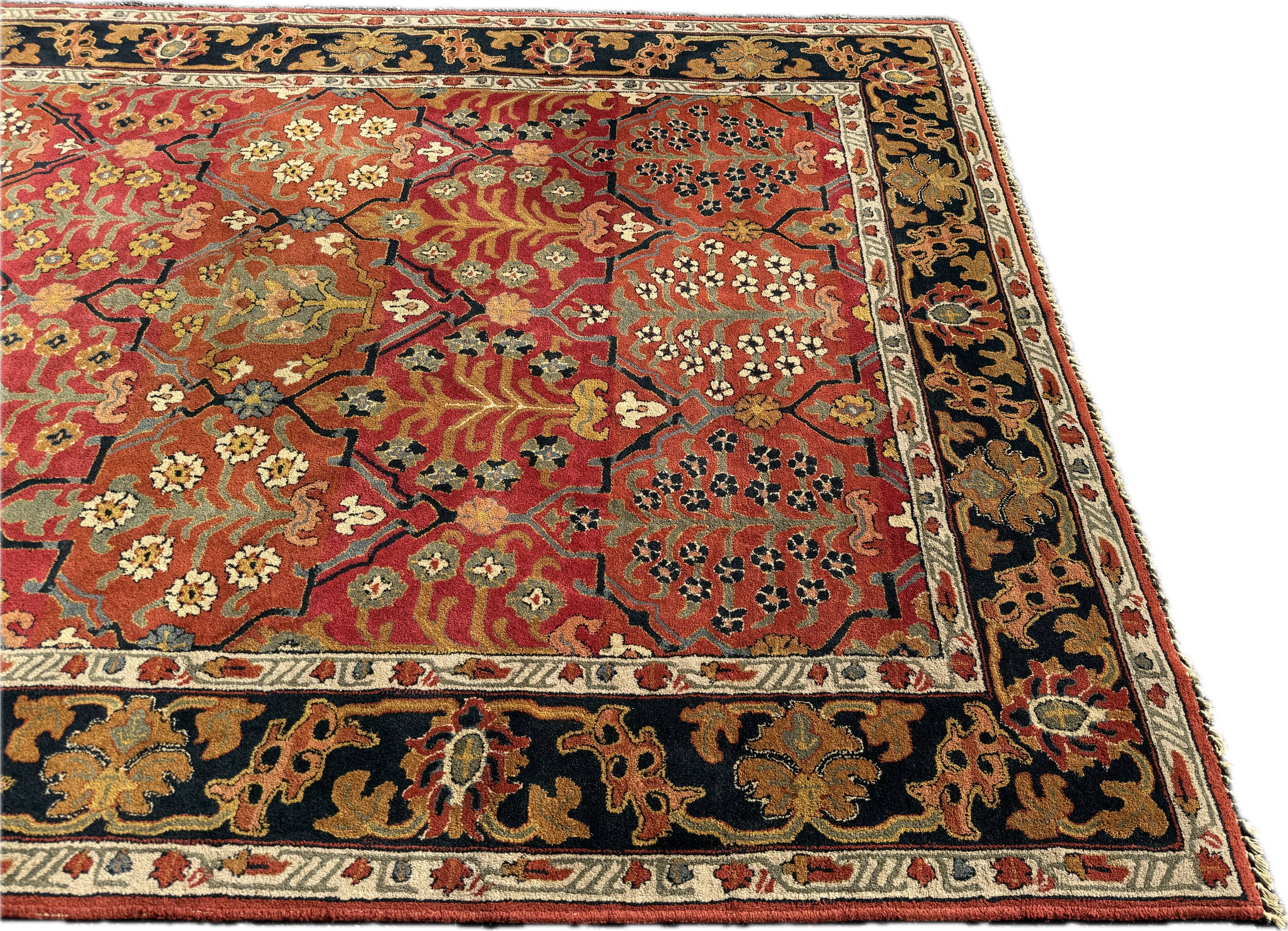 French Janus Lily Point Rug