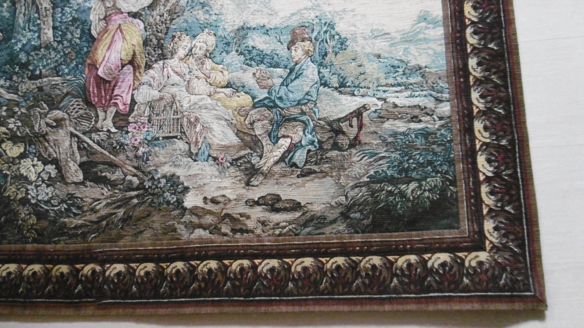 Tapestry the bird seller