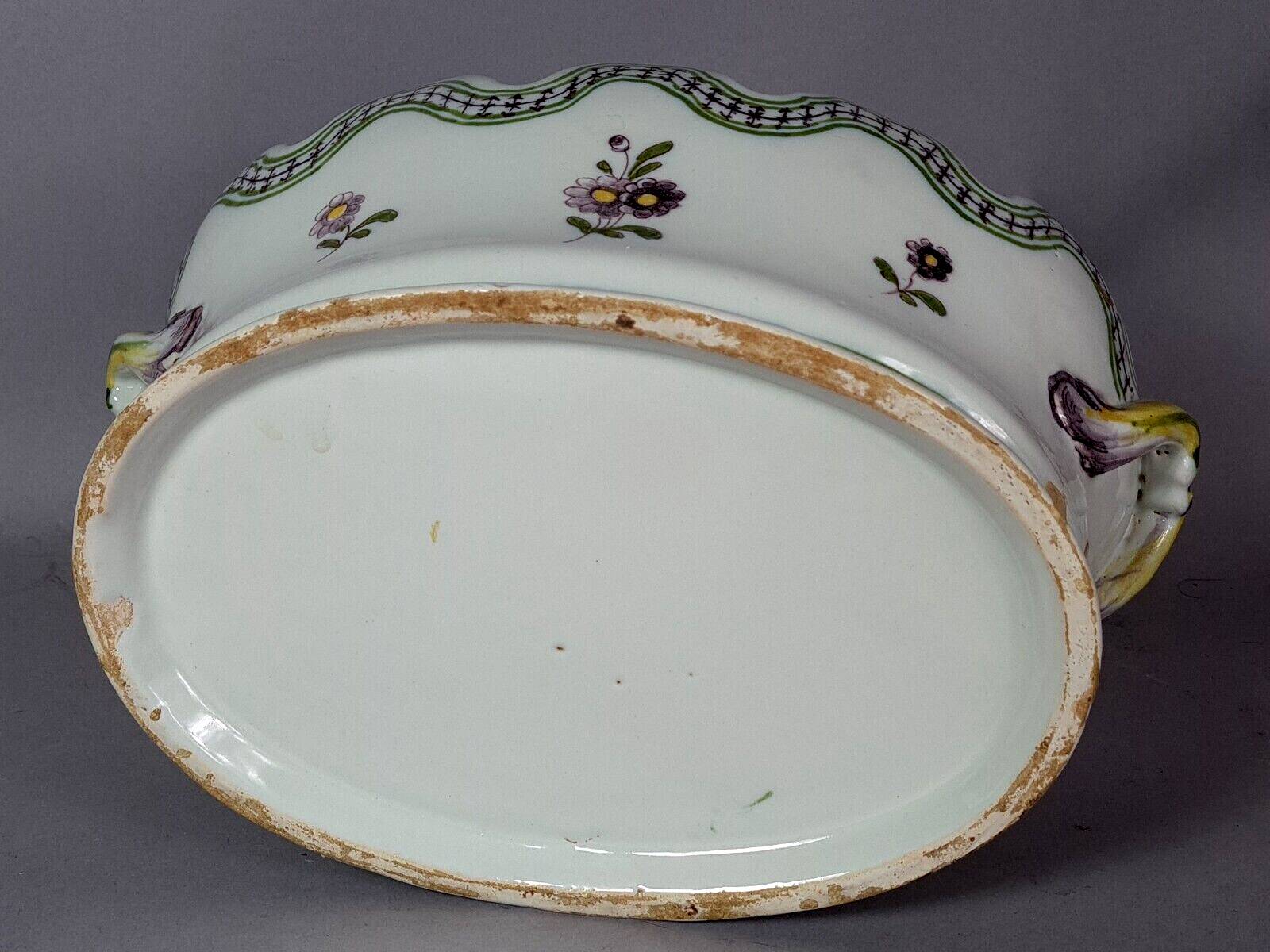 Ancien rafraîchissoir à verres céramique XIXe siècle